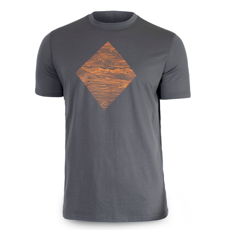 Men's Aerowool Tech Tee Topo Diamond image number 0